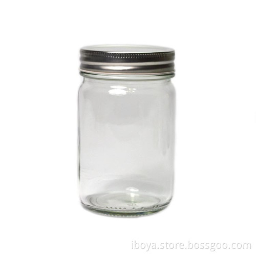 Factory Price Decorative Honey Glass Pudding Jar Wholesale